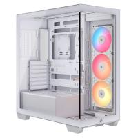 Corsair 3500X RS-R ARGB Tempered Glass Mid Tower ATX Case - White (CC-9011323-WW)