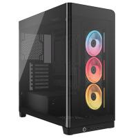 Corsair Frame 4500X LX-R RGB iCUE LINK Panoramic Glass Mid Tower E-ATX Case - Black (CC-9011316-WW)
