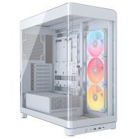 Corsair Frame 4500X LX-R RGB iCUE LINK Panoramic Glass Mid Tower E-ATX Case - White (CC-9011317-WW)