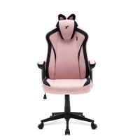 TTRacing DUO V4 Air Threads Fabric Gaming Chair - KittyPuff