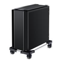 Mobile Computer Tower Stand – Adjustable PC Case Holder with Rolling Wheels, Fits Most Desktop Towers for Easy Mobility & Cooling