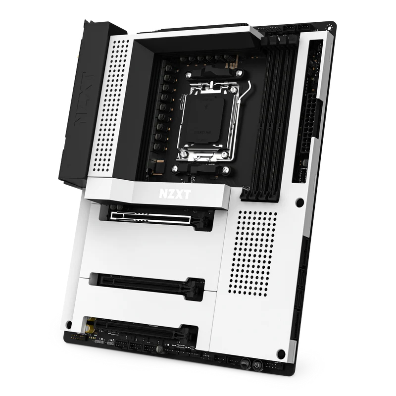 NZXT N7 B650E AM5 ATX Motherboard - White (N7-B65XT-W1)