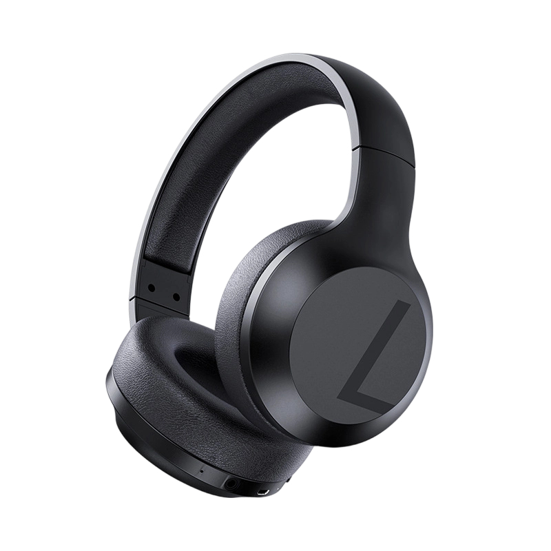 REMAX Black 660HB Over-Ear Wireless Bluetooth Headphones, Ergonomic 198g Lightweight Fit, 12H Playtime, 300H Long Standby, Bluetooth/AUX Dual Ports