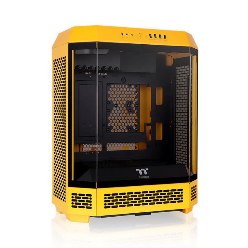 Thermaltake The Tower 600 TG Mid Tower ATX Case - Bumblebee (CA-1Z1-00M4WN-00)