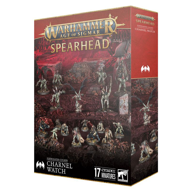 Games Workshop 70-915 Age of Sigmar: Spearhead: Flesh-eater Courts – Charnel Watch