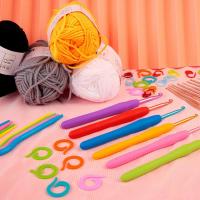 Arts-Craft-76pcs-Crochet-Kit-Crochet-Hooks-Yarn-Set-With-4-Yarn-Balls-For-Beginner-Lovers-5