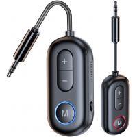Bluetooth 5.4 Transmitter Receiver - 2-in-1 Bluetooth Wireless Audio Transmitter for Headphones or BT Devices - 3.5mm Audio Jack Adapter for TV