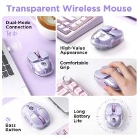 EWEADN-Q9-Cute-Creamy-Mini-Wireless-BT-Mouse-Dual-Mode-Connectivity-for-Phone-Tablet-Laptop-Potato-Shape-Portable-Ergonomic-Design-White-10