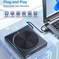 DVD burner laptop universal seven-in-one ultra-thin optical disc reader USB external optical drive burner 