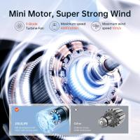 Laptops-Computers-JISULIFE-Portable-Handheld-Fan-Life9-Turbo-Power-High-Speed-Air-18H-Max-Cooling-Time-5-Gear-Wind-5000mAh-Rechargeable-Mini-Pocket-Design-Grey-3