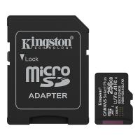 Kingston Canvas Select Plus 256GB 150MB/s MicroSD Card with Adapter (SDCS3/256GB)