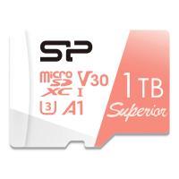 Silicon Power Superior PRO 4K/HD 1TB Micro SDXC Card 100MB/s Read & 80MB/s Write U3, C10, A1, V30 with Adapter - SZ001TBSTXDV3V20AU