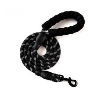 Reflective-Dog-Leash-for-Medium-Large-Dogs-1-5M-Heavy-Duty-Nylon-Strong-for-Outdoor-Walking-Black-7