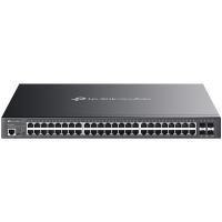 TP-Link Omada 48-Port Gigabit and 4-Port 10GE SFP+ L2+ Managed Switch with 40-Port PoE+ & 8-Port PoE++ (SG3452XMPP)
