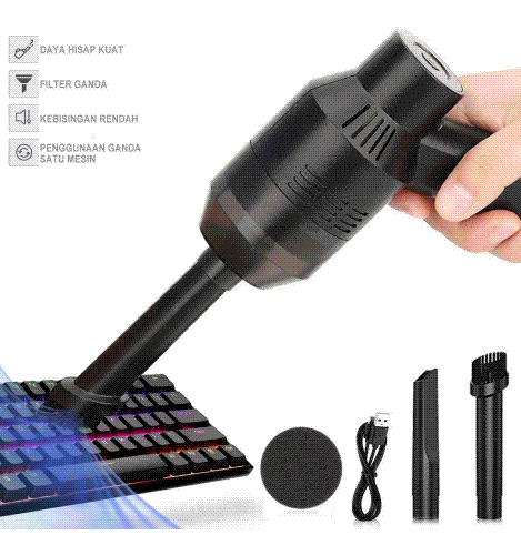 Cordless Vacuum Cleaner Keyboard Vacuum Cleaner Portable Car Vacuum Cleaner Getting Dust and Crumbs Off Computer,Car Interior & Other Crevices