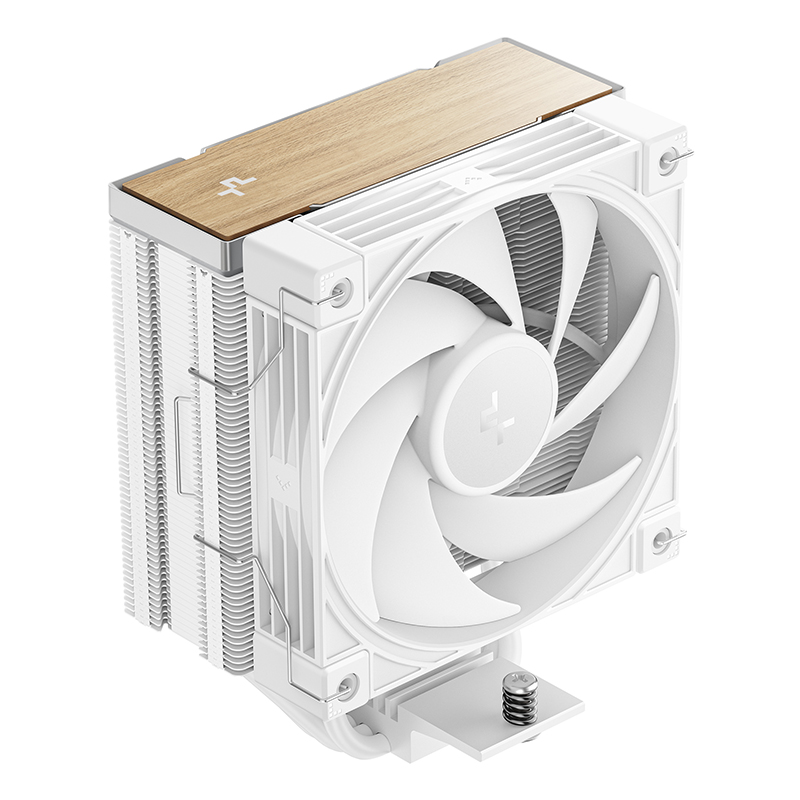 DeepCool AK400 G2 Wood Grain Top CPU Cooler - White (R-AK400G2-WHNNMN-GJD)