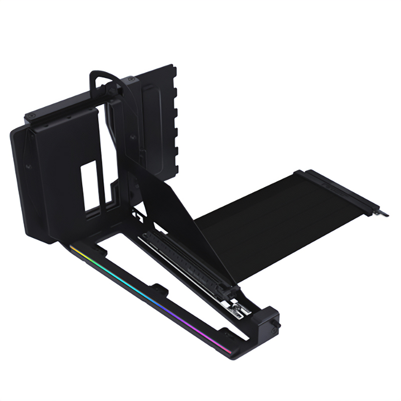 Lian Li Multi-Directional Vertical GPU Bracket with PCIe 5.0 Riser Cable V3 - Black (VG4-5-V3X)