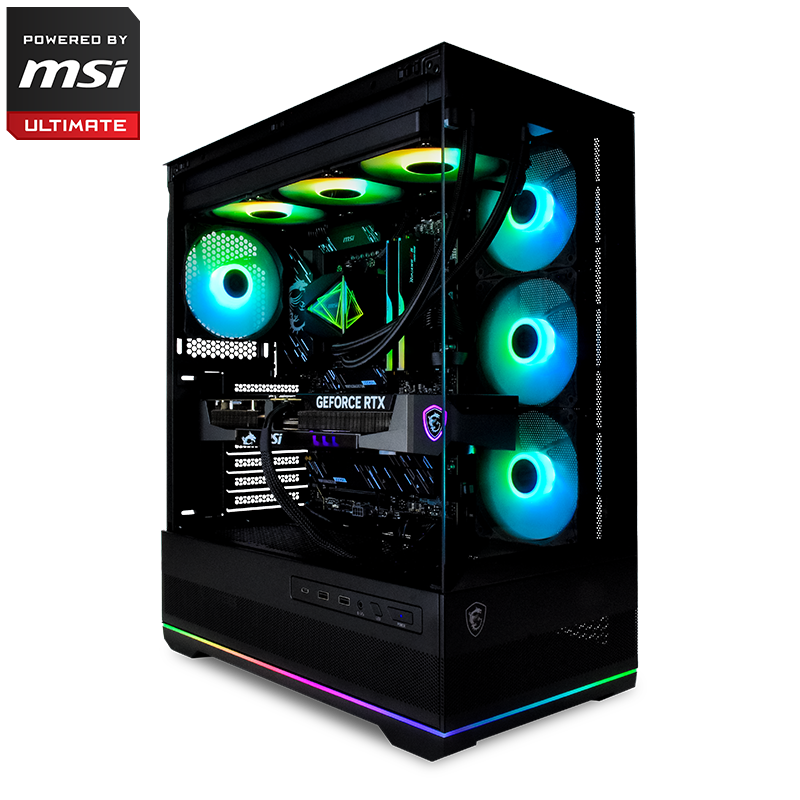 G7 Ryzen 7 9800X3D GeForce RTX 5080 Gaming PC - Powered by MSI 59505