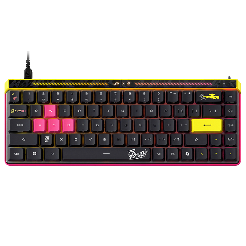 Asus ROG Falchion Ace HFX ZywOo Edition RGB Magnetic Gaming Keyboard (ROG Falchion Ace HFX ZywOo)