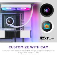 CPU-Cooling-NZXT-Kraken-Plus-240-RGB-240mm-AIO-Liquid-Cooler-with-1-54in-LCD-RL-KR240-W2-5