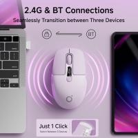 EWEADN-Q1-Mini-Wireless-BT-Rechargeable-Silent-Mouse-With-Type-c-Charging-Port-With-Remaining-power-display-Suitable-Purple-7