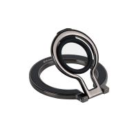 Phone Ring Stand Magnetic Metal Kickstand Compatible for MagSafe - Black