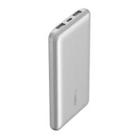 Belkin 10K mAh BoostCharge Power Bank - Silver (BPB011btSL)