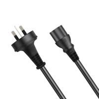 Power-Cables-Cruxtec-3-Pin-AU-Male-to-Female-IEC-C13-Power-Cable-2m-PTP-100-2MBK-1