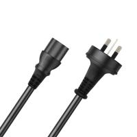 Power-Cables-Cruxtec-3-Pin-AU-Male-to-Female-IEC-C13-Power-Cable-2m-PTP-100-2MBK-3