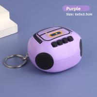 Voice-Recorder-Nostalgic-Retro-Radio-Keychain-Mini-Recorder-Pendant-Children-s-Toy-Recording-Pendant-Gift-Recorder-purple-2