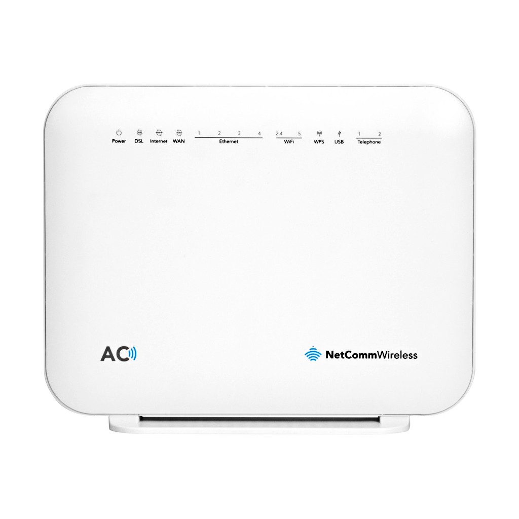 NETCOMM NF18ACV IEEE 802.11ac ADSL2+, VDSL2, Ethernet Modem Wireless Router