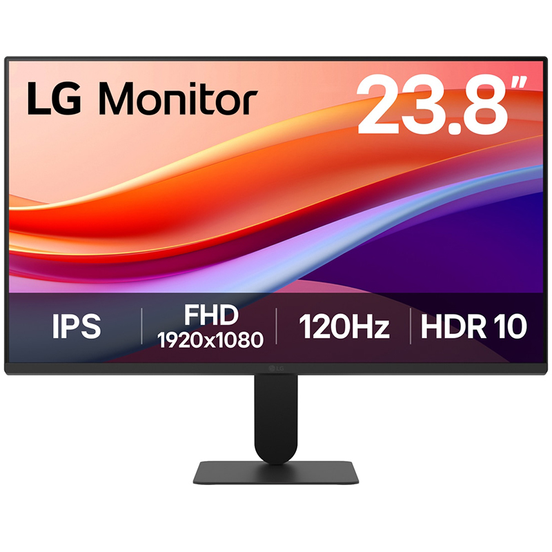 LG 23.8in FHD 120Hz IPS Monitor (24U411A-B)