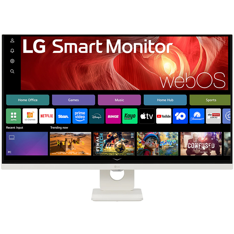 LG 31.5in 4K UHD Smart Monitor with webOS (32U721SA-W)