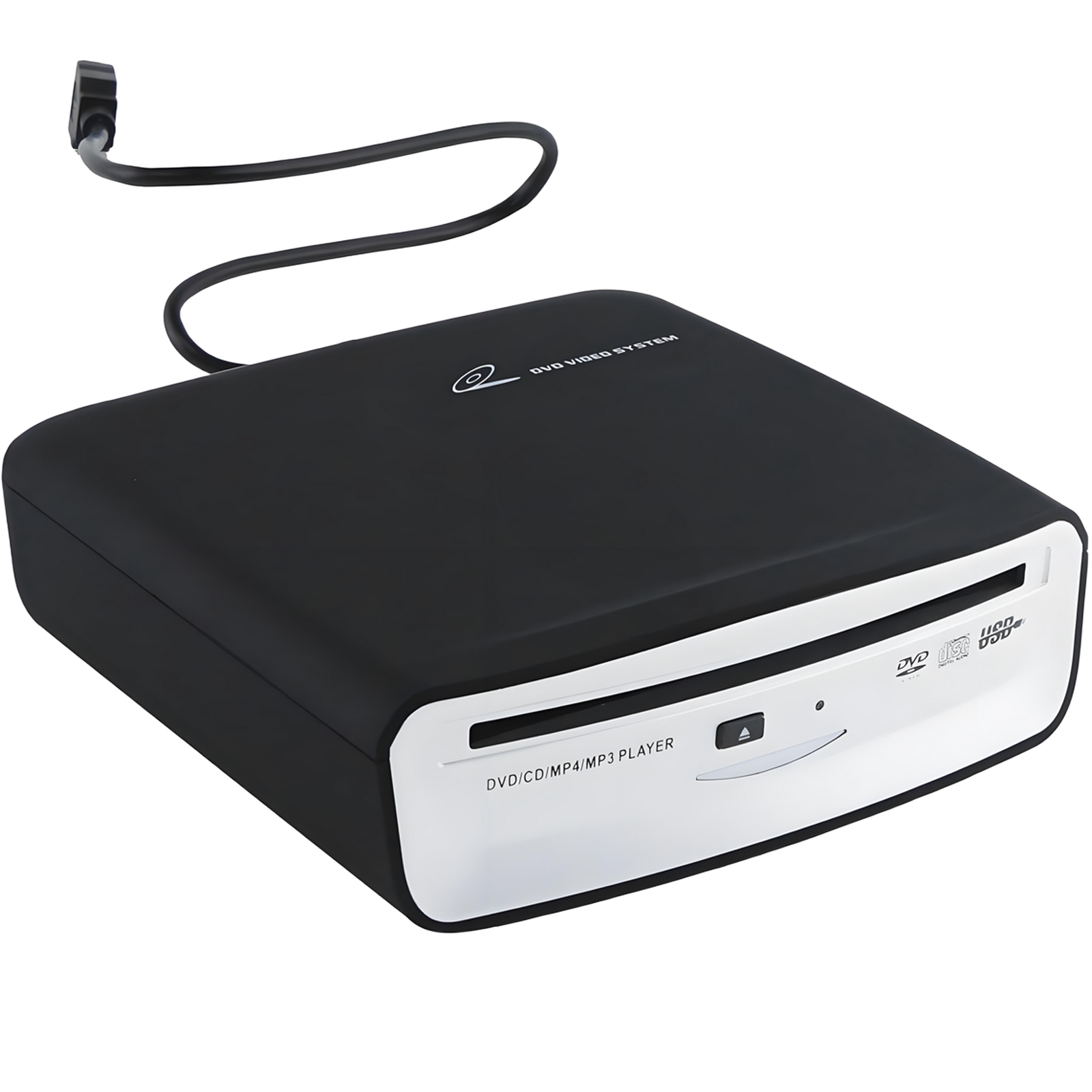 External Car Universal CD Player Machine,Vehicle External USB CD Player for Car Android Navigation