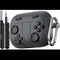 Game Case for AirPods Pro 2 Cover (2022),Classic Cool Funny Shock-Proof Protective Silicone AirPods Pro 3 Case with Cleaner Kit Black