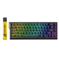 ATTACK SHARK X68 HE Magnetic 8K Rapid Trigger Keyboard 0.02mm Black RGB