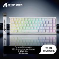 Gaming-Keyboards-ATTACK-SHARK-X68-HE-Magnetic-8K-Rapid-Trigger-Keyboard-0-02mm-White-RGB-14