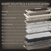 Gaming-Keyboards-RK-ROYAL-KLUDGE-L75-Gasket-Mount-Mechanical-Keyboard-Tri-Mode-75-TKL-Wireless-Keyboard-BT-2-4G-USB-C-Hot-Swappable-Mocha-Gray-5