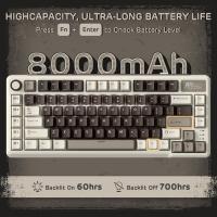 Gaming-Keyboards-RK-ROYAL-KLUDGE-L75-Gasket-Mount-Mechanical-Keyboard-Tri-Mode-75-TKL-Wireless-Keyboard-BT-2-4G-USB-C-Hot-Swappable-Mocha-Gray-9