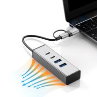 Laptop-Accessories-4-in-1-USB-3-2-Hub-High-Speed-10Gbps-USB-Expander-Aluminum-Portable-Data-Splitter-Adapter-for-Laptop-Desktop-PC-2