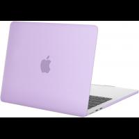 Case Compatible with MacBook Air 13 inch M4 2025 2024 2023 2022 M3 M2 A3240 A3113 A2681, Crystal Hard Shell Scratch Resistant Protective Cover Purple