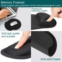 Mouse-Mouse-Pads-Mouse-Mat-with-Hand-Rest-Gel-Cushion-Ergonomic-Raised-Memory-Foam-Wrist-Rest-Keyboard-Non-Slip-PU-Rubber-Base-Pain-Relief-for-Home-Office-4