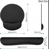 Mouse-Mouse-Pads-Mouse-Mat-with-Hand-Rest-Gel-Cushion-Ergonomic-Raised-Memory-Foam-Wrist-Rest-Keyboard-Non-Slip-PU-Rubber-Base-Pain-Relief-for-Home-Office-5