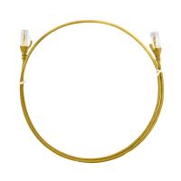 8ware CAT6 Premium RJ45 UTP Ultra Thin Slim Network Cable - 15m Yellow (CAT6THINYE-15M)