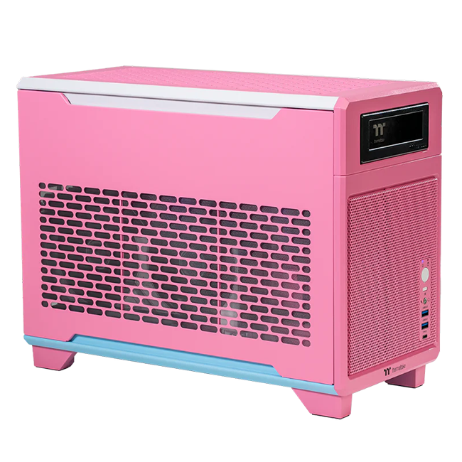 Thermaltake NOMAD Pro Intel 14600KF RTX 5070 1TB SSD 32GB RAM W11H Gaming PC - Bubble Pink (CA-4N1-00SAWA-01)