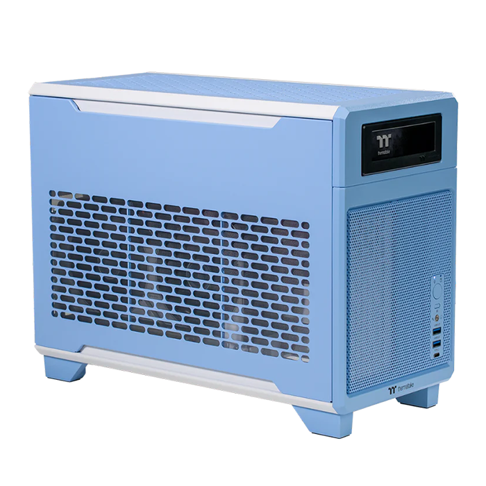 Thermaltake NOMAD Pro Intel 14600KF RTX 5070 1TB SSD 32GB RAM W11H Gaming PC - Hydrangea Blue (CA-4N1-00SFWA-01)