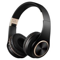 ANC Active Noise Cancelling Wireless Gaming Headset, Bluetooth Over-Ear Headphones with Ultra Long Battery Life, Foldable Soft Memory Foam Ear Cups fo