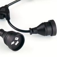 Power-Cables-Power-Extension-Cord-3-Pin-1-to-2-Double-Socket-35cm-10A-2500W-Type-Plug-Wire-Cable-Black-6