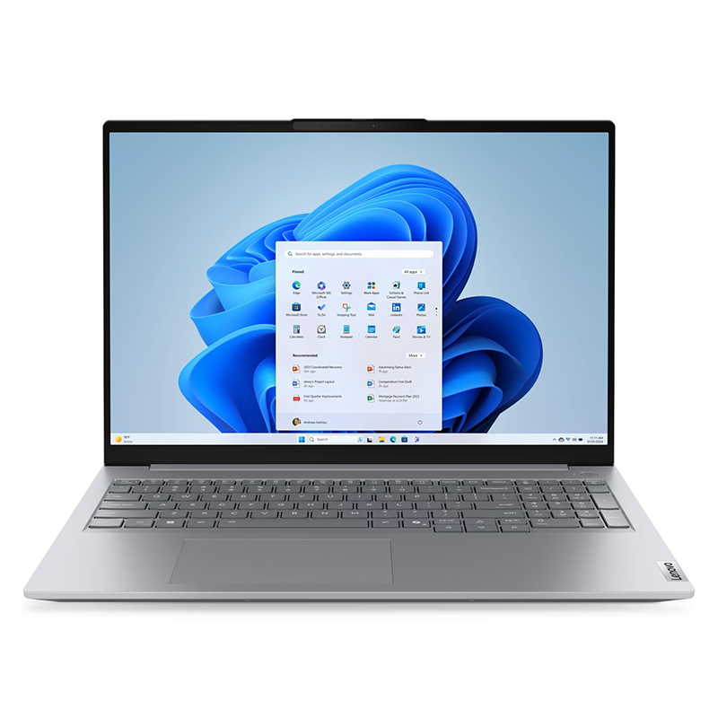 Lenovo ThinkBook 16 Gen 9 16in WUXGA Intel Core 7 240H 512GB SSD 32GB RAM W11P Laptop (21US005BAU)