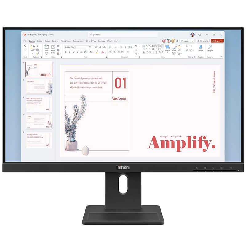 Lenovo ThinkVision E24-40 23.8in FHD 100Hz IPS Monitor (64BAMAR1AU)
